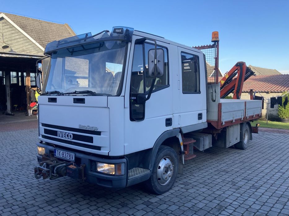 Iveco Eurocargo  Hds Palfinger A-5020 Wywrotka dwustronna Łyżka chwytakowa