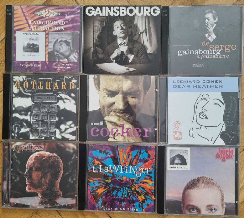 Płyty CD Prince Faith no More Stones Chumbawamba MOBY