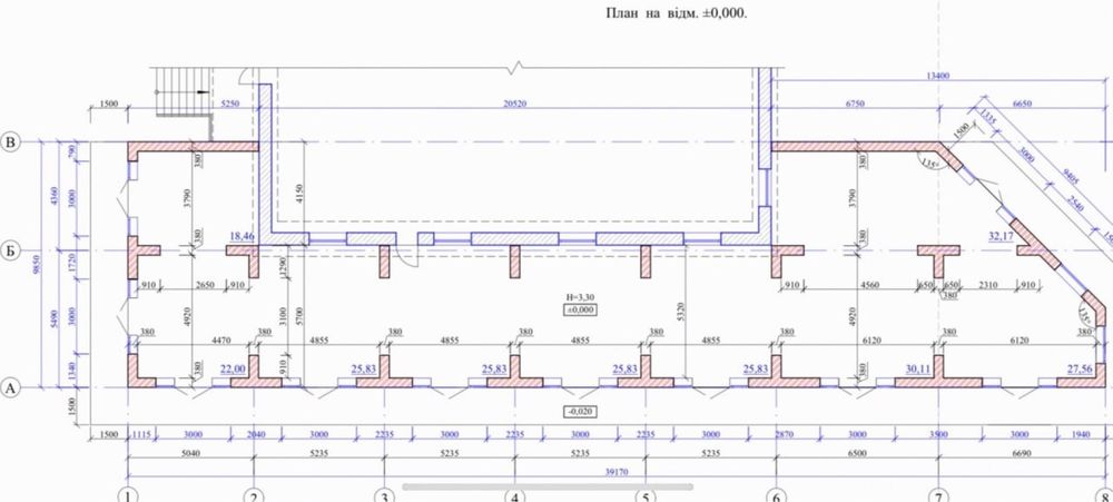 Оренда фасадного приміщення 28 Єськова