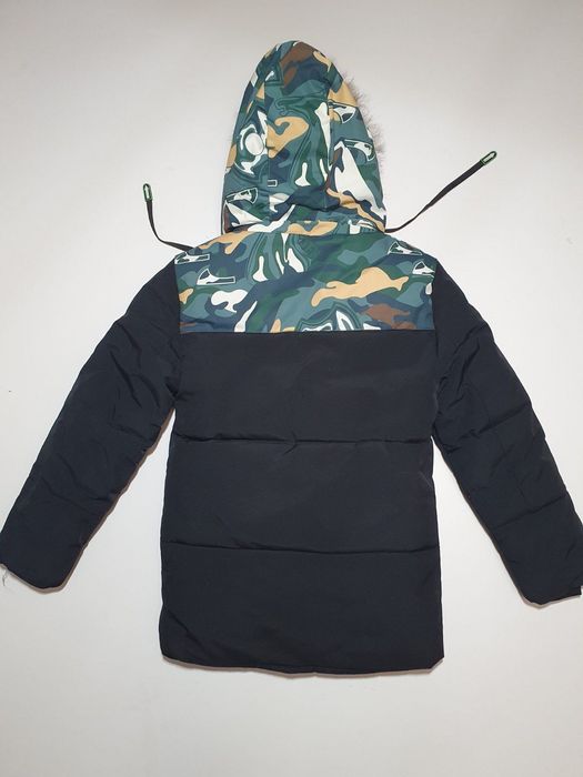 Зимова куртка дитяча для хлопчика 128-152 розмірів