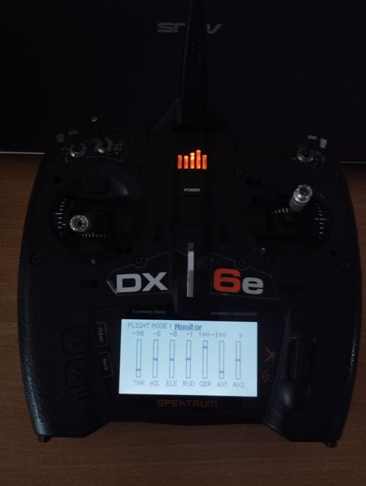 Radio commando,DSMX DX6e,vidio transmitter....monitor...