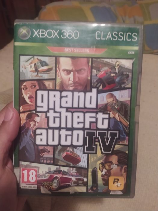 Grand thief auto IV Xbox 360 clássica - oferta dos portes de envio