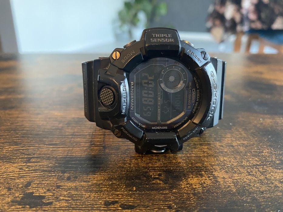 G Shock Rangeman  BLACK OUT GW9400