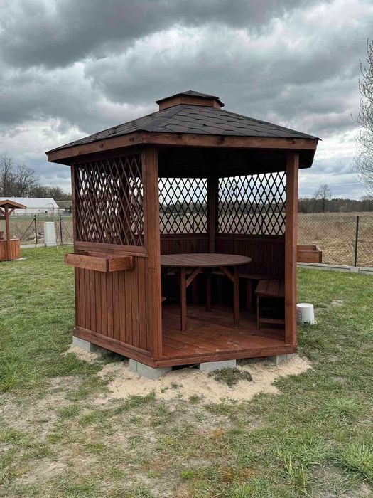 altany altanki altana producent domki handlowe