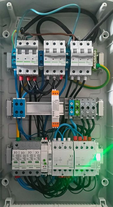 SWITCHBOX dla falowników trójfazowych  BACKUP, awaryjne zasilanie.