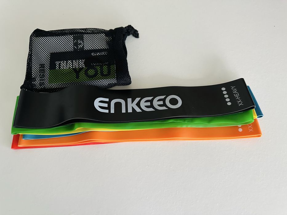 Pack de 6 bandas de resistência elásticas ENKEEO