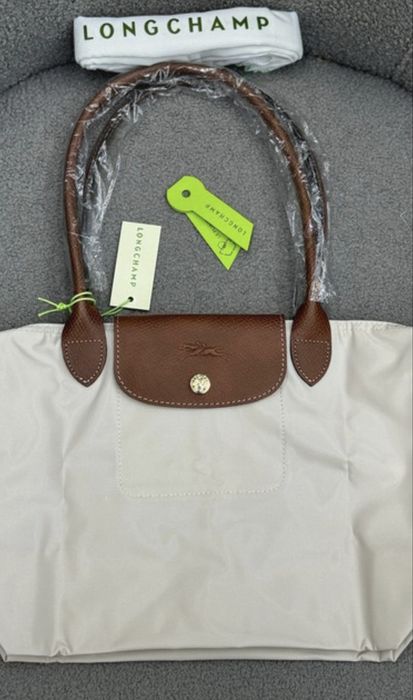 Mala Longchamp cor creme