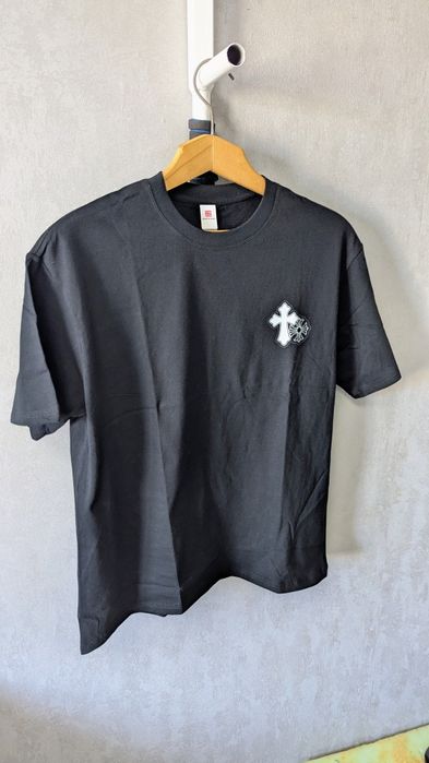 Футболка chrome hearts xl cros