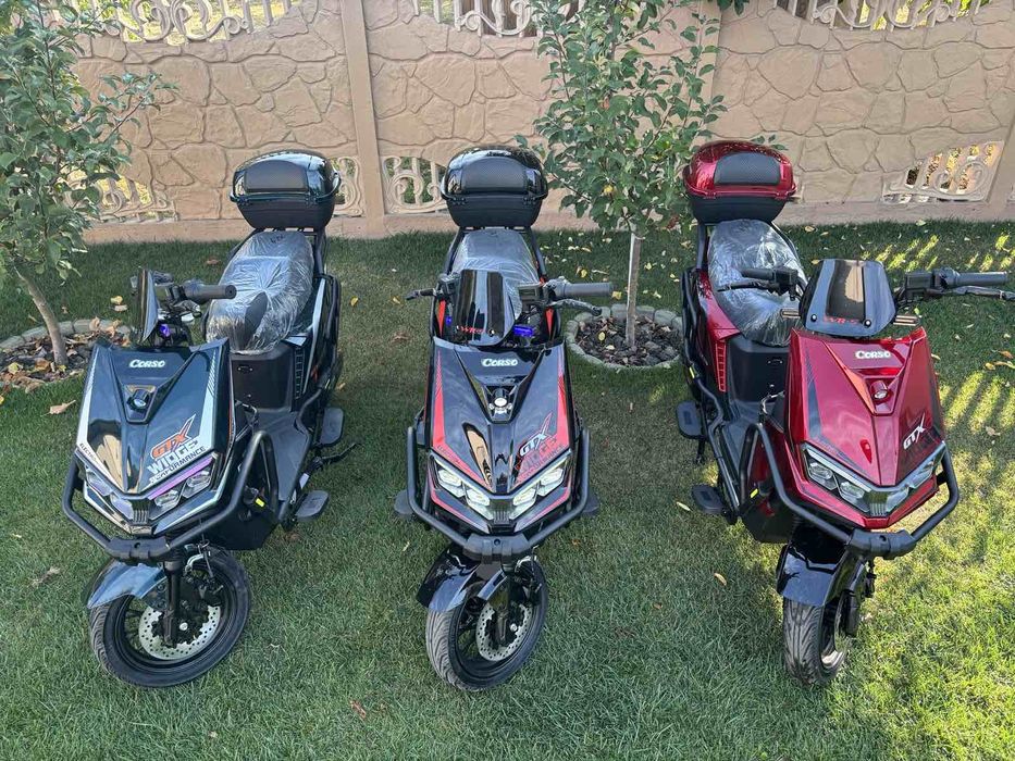 Електроскутер Corso Widget 2500W 72V/32Ah ЛІТІЙ-ЗАЛІЗО-ФОСФАТНА  БАТАР