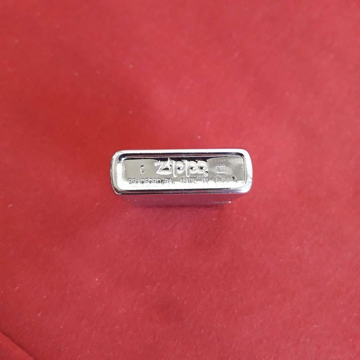 Isqueiro Zippo Original (Aço escovado) Impecável !!!