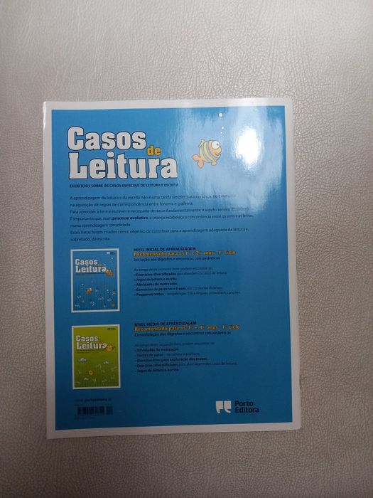 Livro casos de leitura 1° e 2° anos