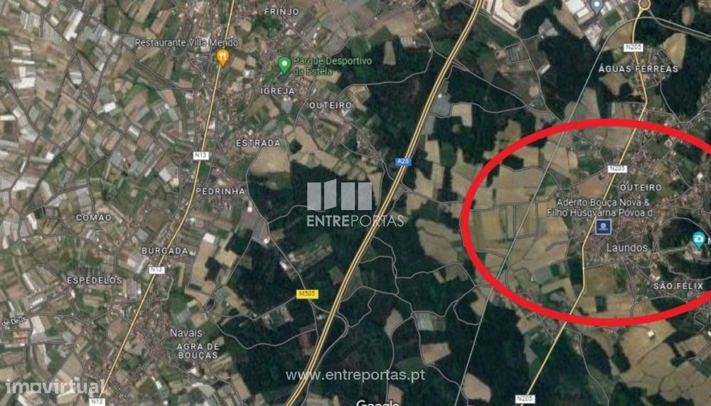 Venda de Terreno p/construção em Laúndos, Póvoa de Varzim