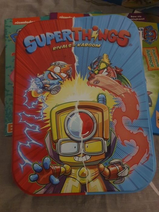 Super Zings komiks w metalowej skrzyneczce ( plus gratis gazetka)
