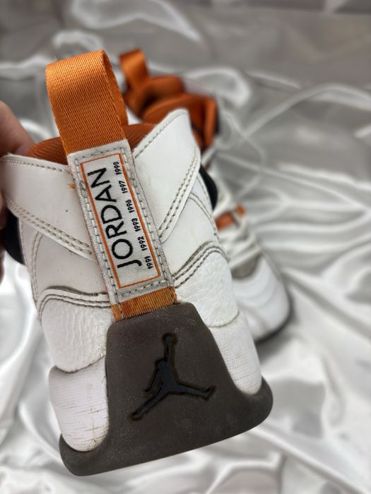 Nike air jordan jumpman two trey GS białe pomarańczowe jordany