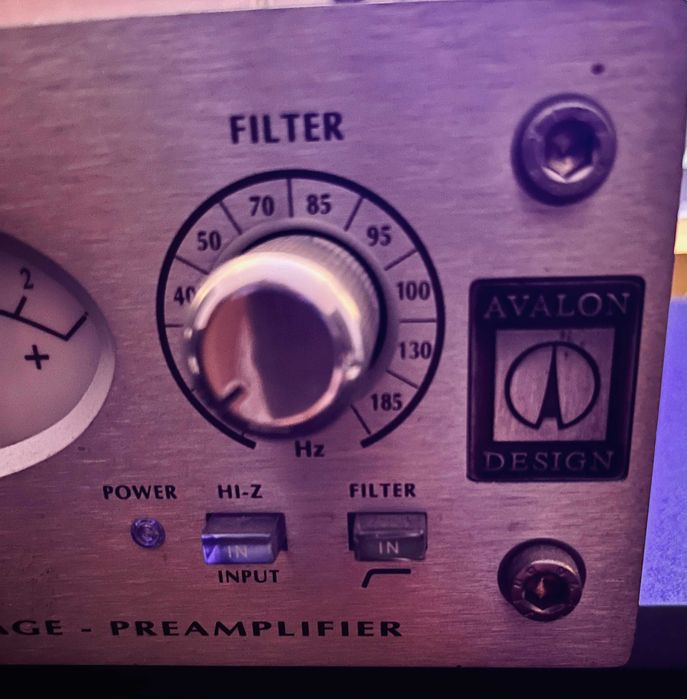 AVALON M5 Pure Class A High Voltage Preamplifier