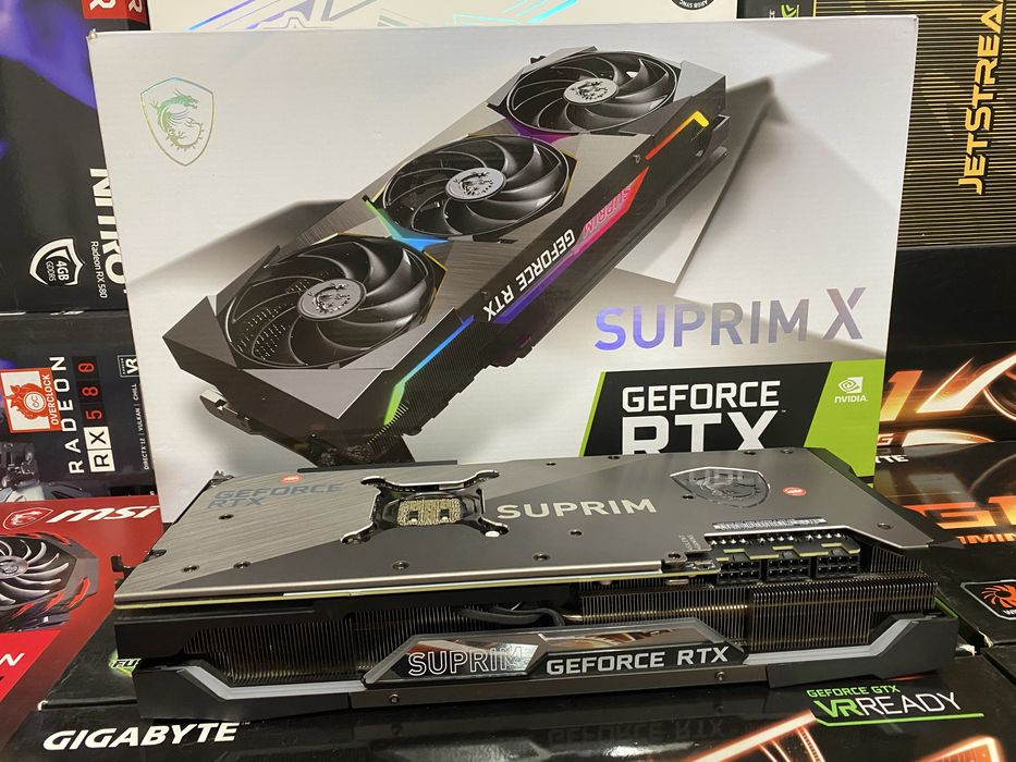Відеокарта MSI RTX 3080 Suprim 10gb топове виконання!