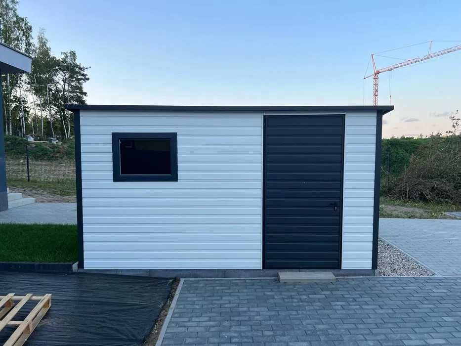 Altanka GARAŻ BLASZANY |Domek Ogrodowy| SCHOWEK do ogrodu – Maj-Blach