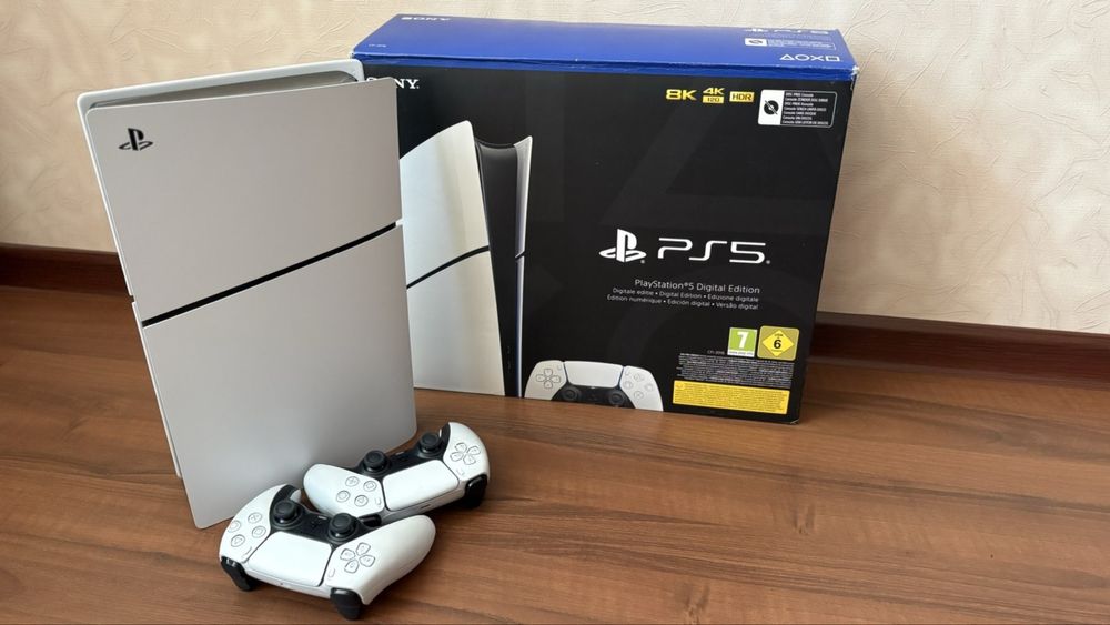 Продам Sony PlayStation 5 Slim Digital Edition + DualSense