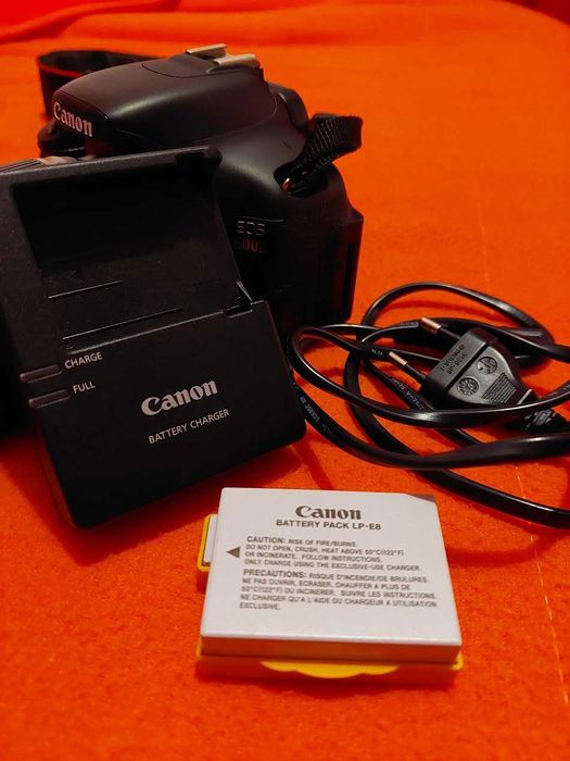 Máquina Fotográfica Canon EOS 600D Reflex - LER ANÚNCIO