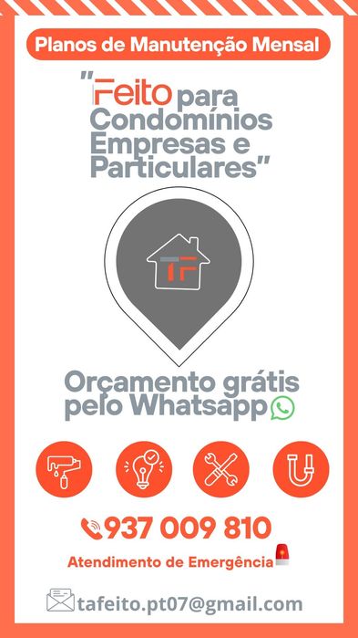 Faz tudo/Marido de Aluguel  Reparos, pintura ,eletrica , canalização n