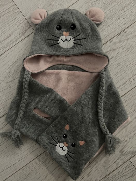 Шапка шарф дитячий