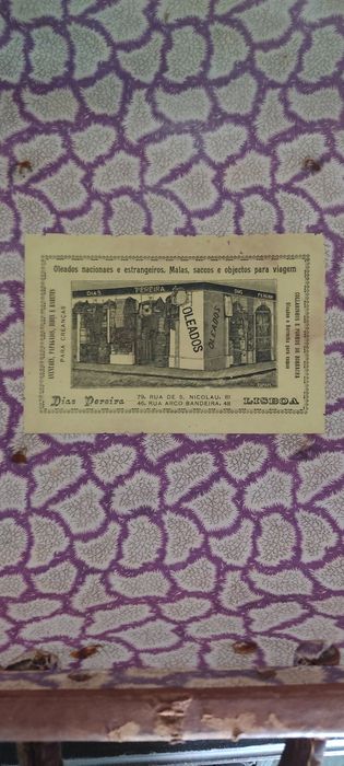 Mala vintage de couro