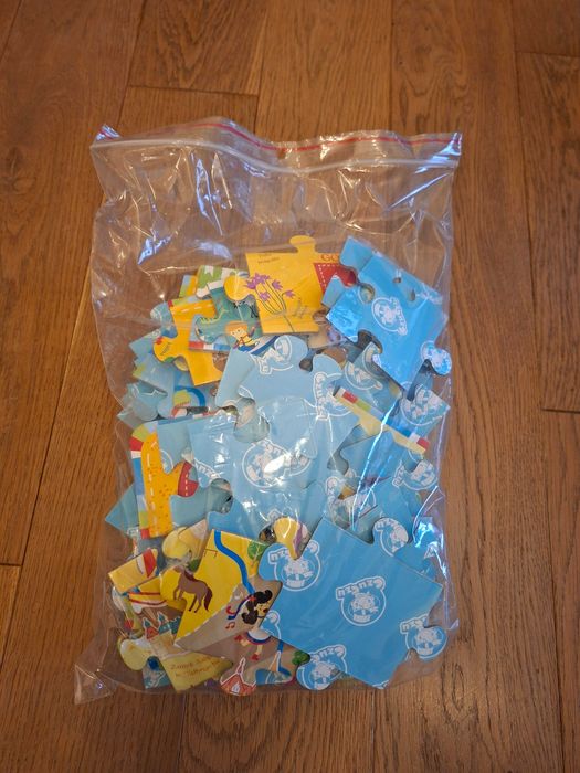 Puzzle mapa Polski CZUCZU 84 el. jak nowe