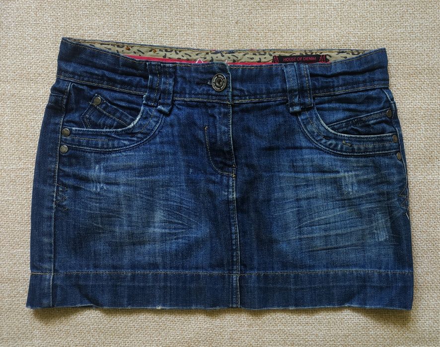 Юбка джинс House of denim