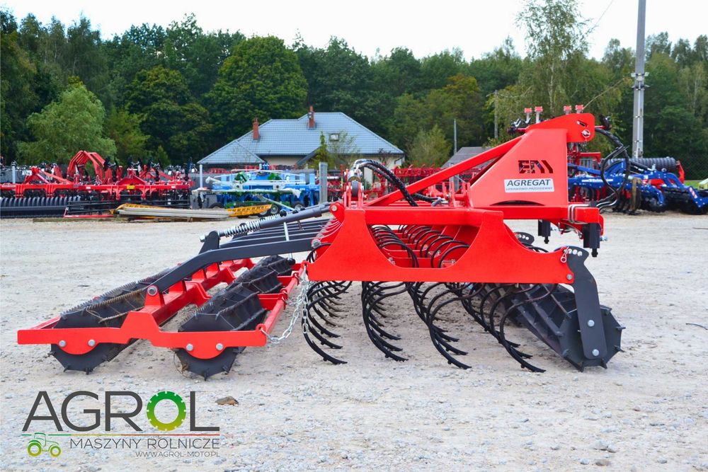 Agregat uprawowy 5,0m przesiewny 5,6m bierny Euro-Masz 4,2m kultywator