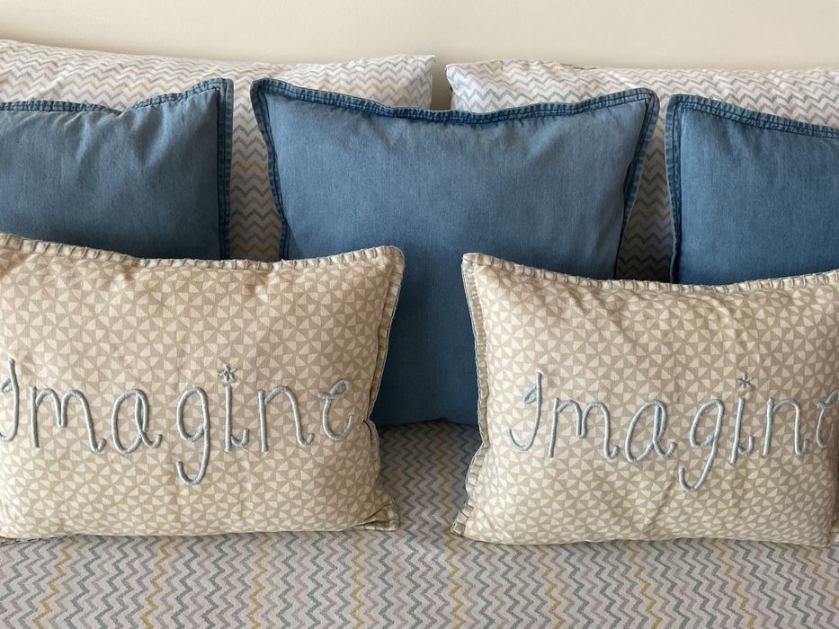 Lençóis e edredões Zara Home e Paradies( Nórdico)