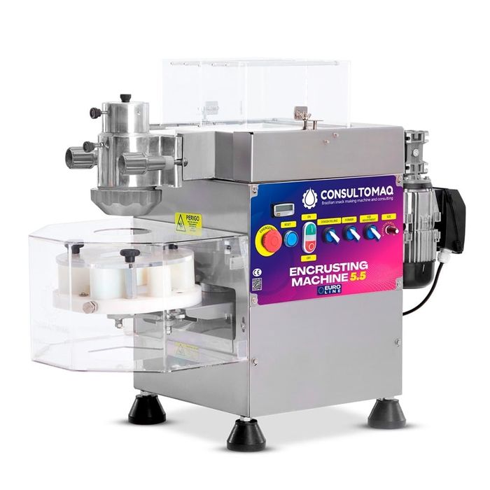 Máquina de salgados consultomaq 5.5 e Duplo Recheio