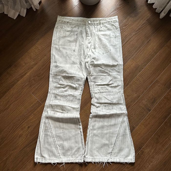 Клеш джинсы flared Rick Owens type opium y2k archive кльош опиум