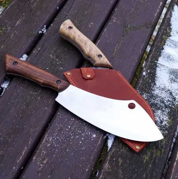 кухонний ніж Кухонна сокира сербський великий, кухонный нож, топорик