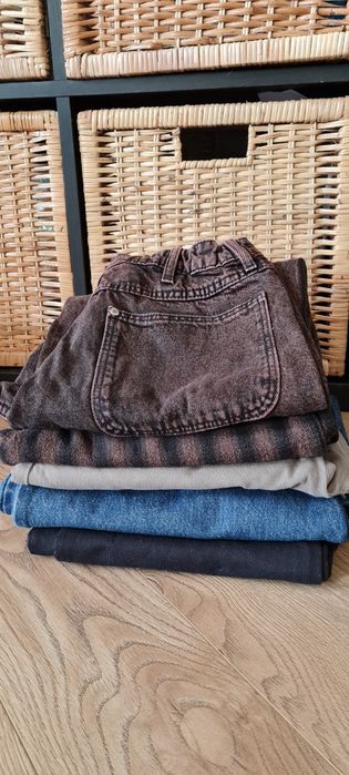 Reserved spodnie z paskiem 158