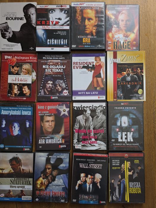 Zestaw 20 plyt dvd