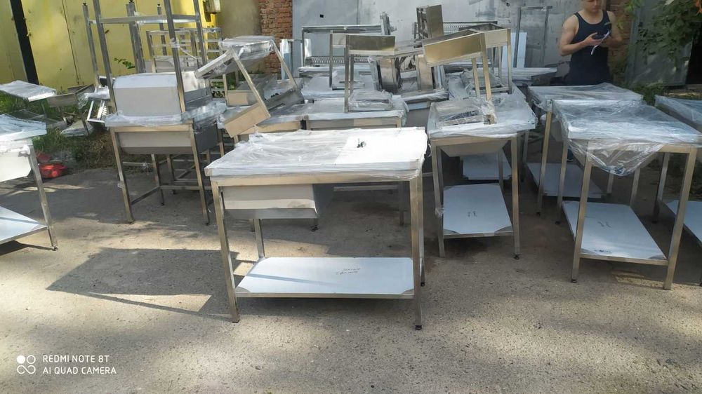 нержавійка, меблі з нержавіючої сталі