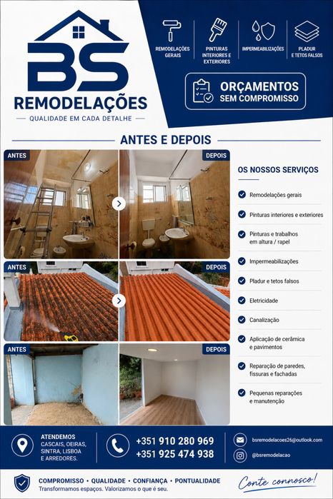 Obras e remodelações