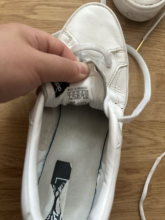 Кеди шкіряні adidas