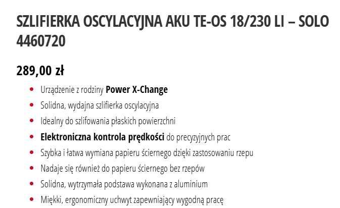 Einhell szlifierka kątowa akumulatorowa TC-AG 18/115 sprawna stan +bdb