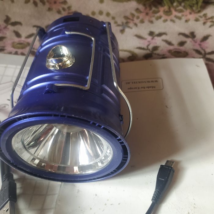 Фонарь,,Лампа,2 в 1  мощный Ліхтар на батарейках,компактный