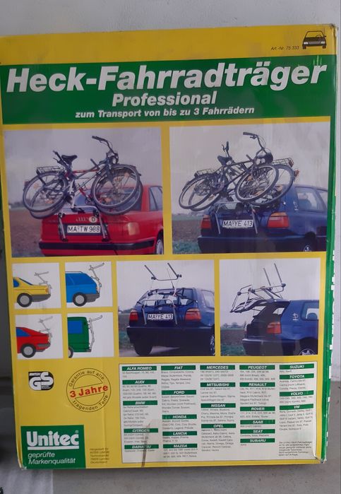 Bagażnik na rowery do samochodu