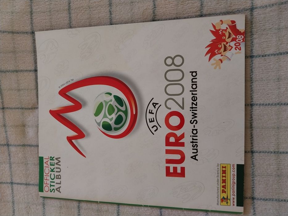 Caderneta completa Euro 2008