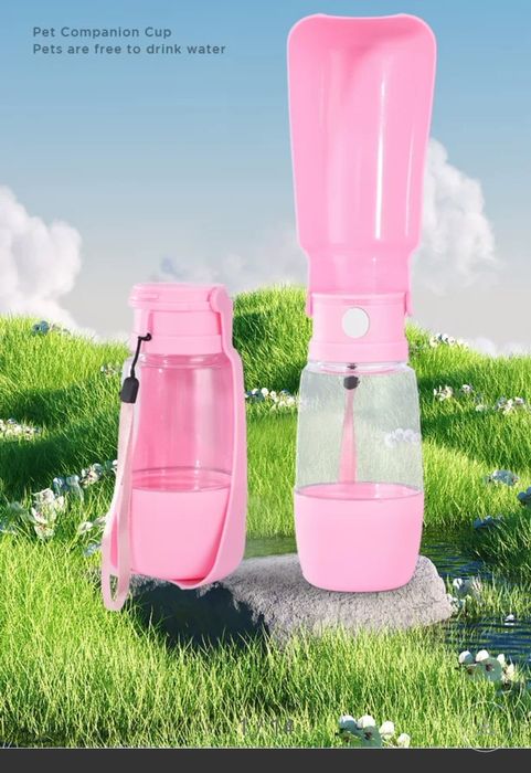 Пляшка для води, поїлка для собак