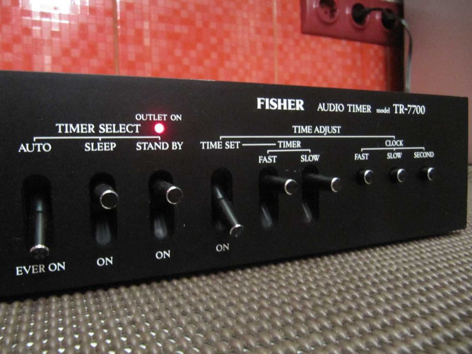 Аудіо-Таймер FISHER TR-7700 HI-FI (made in Japan) - ІДЕАЛЬНИЙ Стан