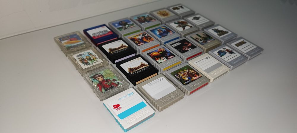 Vendo Cartões de Memória para Consola Nintendo GameCube!