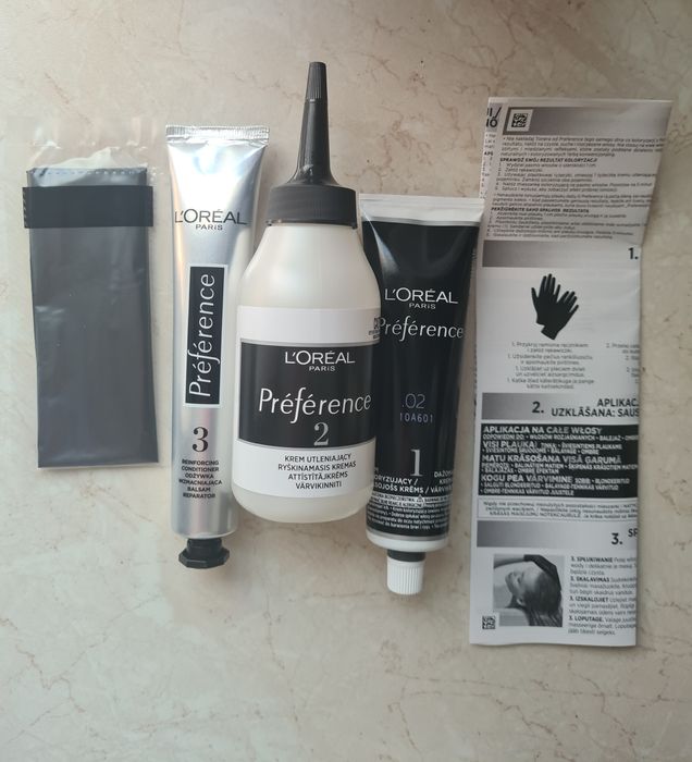 Toner do włosów Loreal Preference
