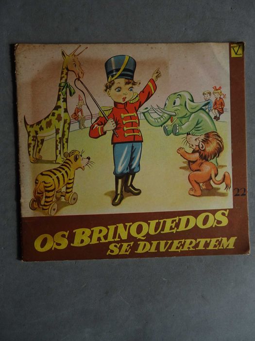 Livro infantil Vecchi Coleção Fantasia nº 22 Os brinquedos se divertem