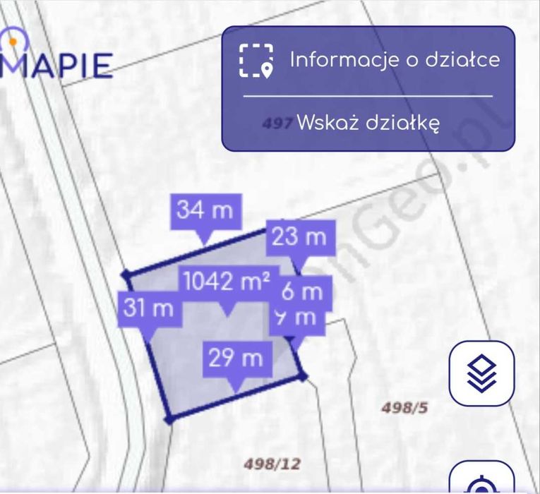Działki budowlane w Dąbrowie