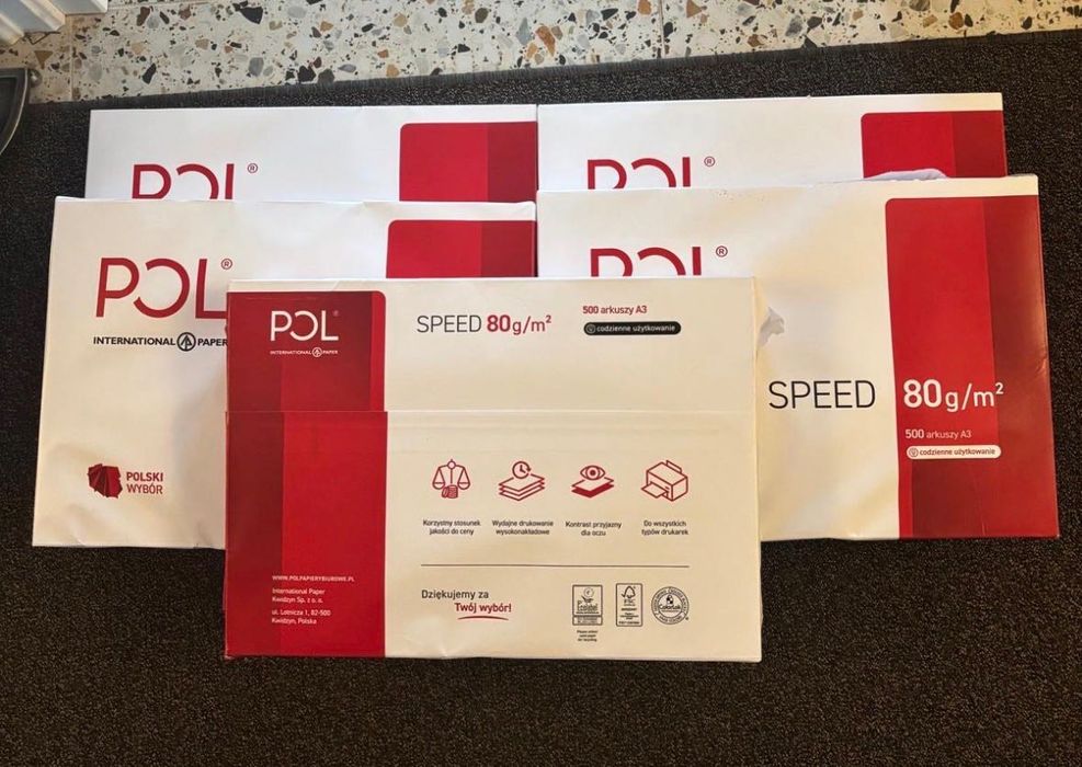 Papier do drukarki 8sztuk