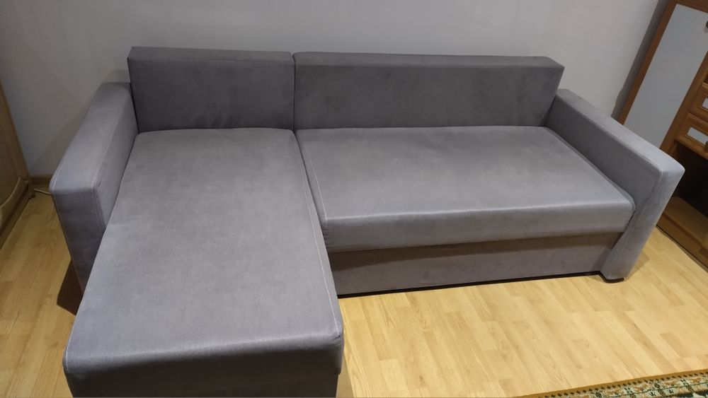 Kanapa narożna rozkładana